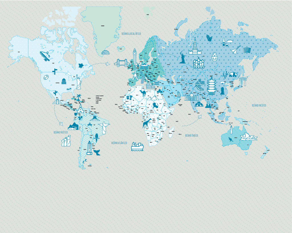 Mapamundi monumentos