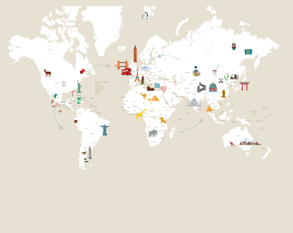 Mapamundi monumentos