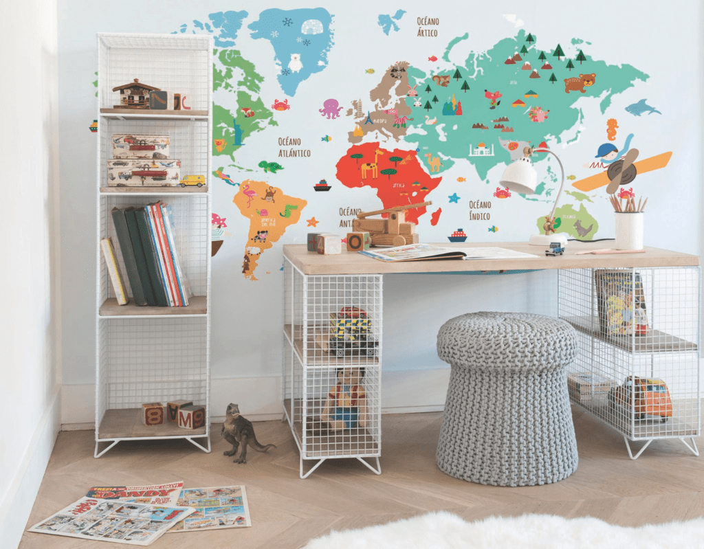 Mapamundi animalitos