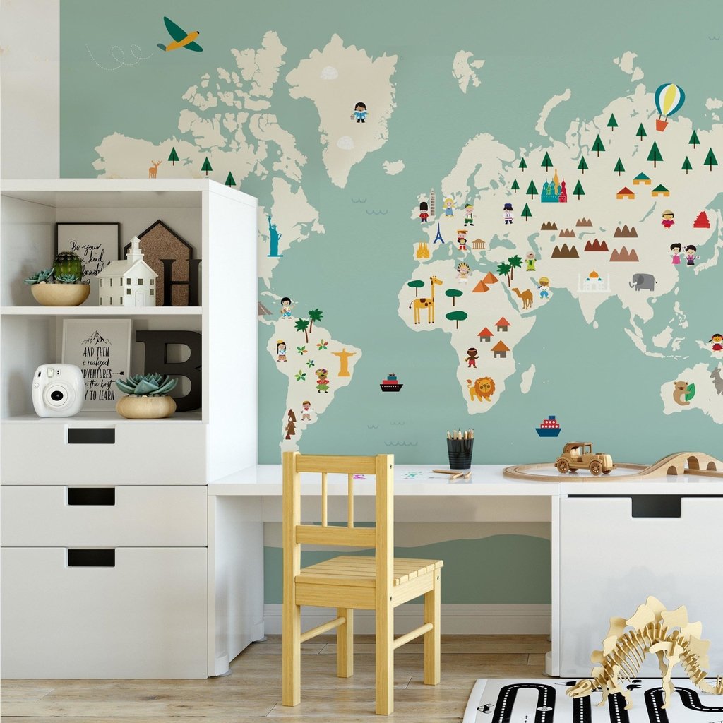 Mapamundi personajes