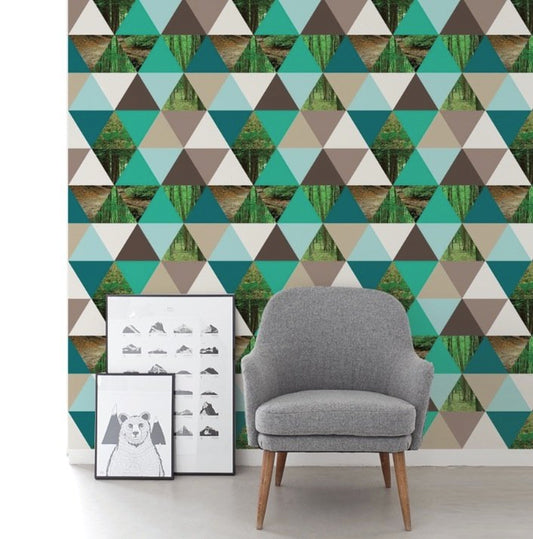 Triángulos bosque